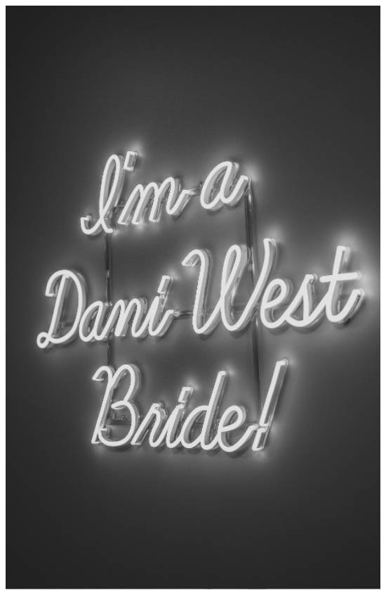 Photo of Dani West Bridal store sign
